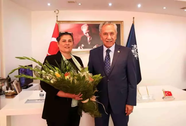 Başkan Çerçioğlu, 22. Dönem TBMM Başkanı Arınç'ı ağırladı