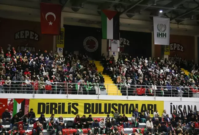 Antalya'da Filistin'e Destek Programı Düzenlendi