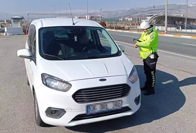 Erzincan'da Emniyet Kemeri Denetimi Yapıldı