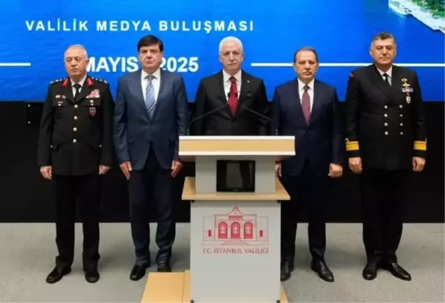 Vali Gül, İstanbul'un 2025 yılının ilk dört ayı emniyet verilerini açıkladı