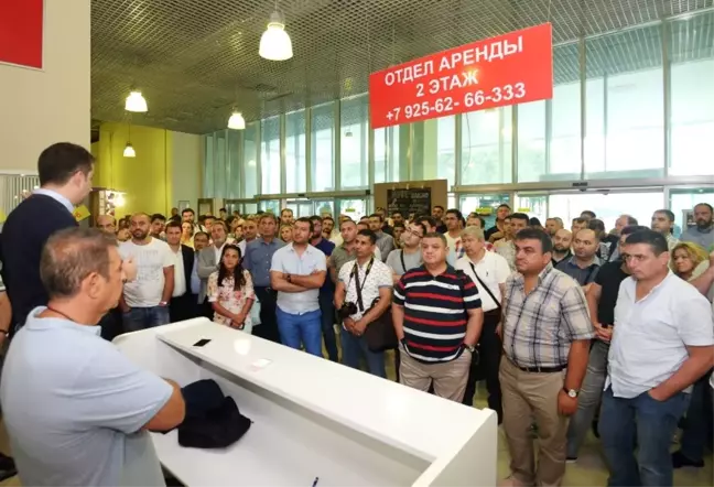 Bursalı Firmalar Moskova Türk Ticaret Merkezi'ni İnceledi