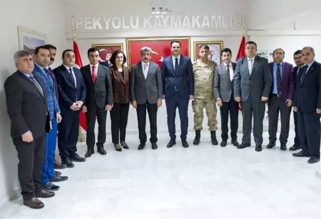 Vali Bilmez'den İpekyolu Kaymakamlığına Ziyaret