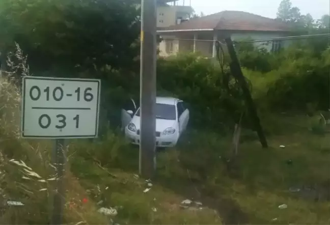 Samsun'da trafik kazası: 2 yaralı