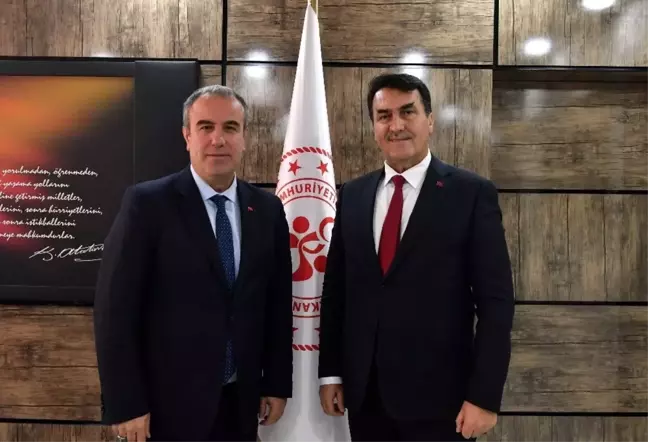 Dündar'dan Gençlik ve Spor İl Müdürüne ziyaret