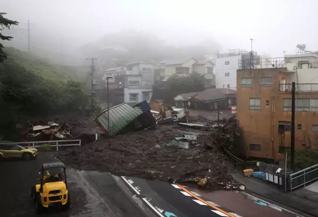 Son Dakika | Japonya'yı vuran sel ve heyelanda 300 ev zarar gördü