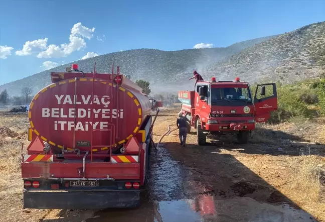 Isparta'da çıkan orman yangını kontrol altına alındı