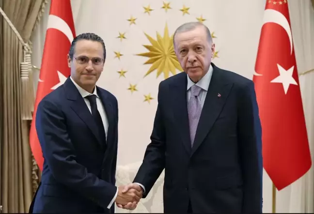 Cumhurbaşkanı Erdoğan, Shell CEO'su Wael Sawan'ı Kabul Etti