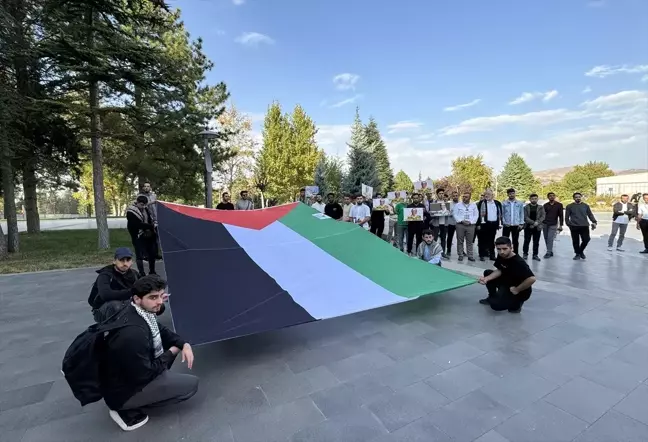 Kahramanmaraş ve İnönü Üniversitesi'nden Filistin'e Destek Eylemi