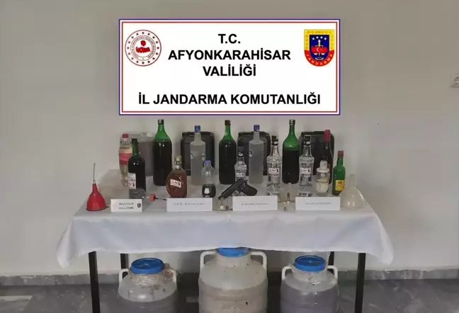 Sultandağı'nda 128 Litre Sahte İçki Ele Geçirildi, Bir Gözaltı