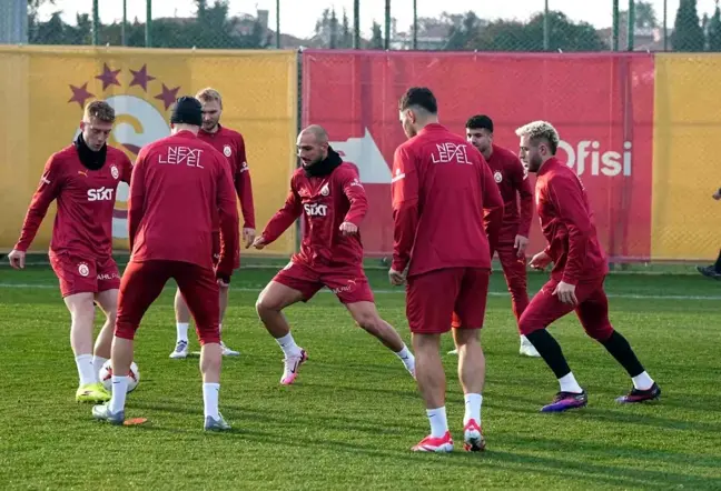 Galatasaray, Ajax Maçına Hazırlıklarını Sürdürüyor