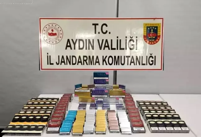 Aydın'da Jandarmadan Kaçak Sigara Operasyonu: 1 Milyon TL Değerinde Ele Geçirildi