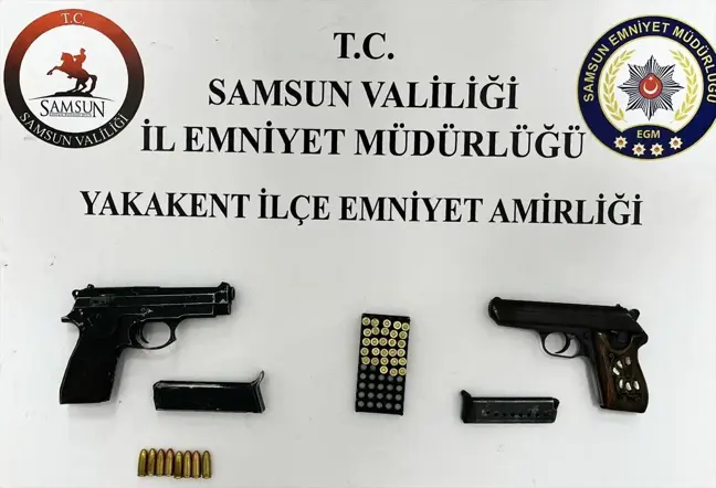Samsun'da Silah Kaçakçılığı Operasyonunda 2 Gözaltı