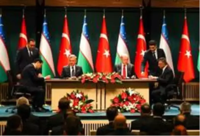 Erdoğan-Mirziyoyev ortak basın toplantısı