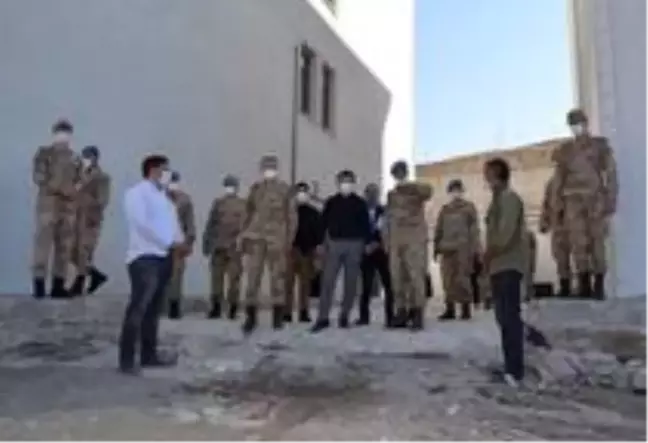 Son dakika haber! Kaymakam Kaykaç, Altınbaş ile Jandarma Komando Tabur Komutanlığında incelemede bulundu