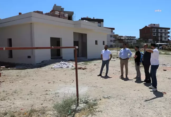 Turgutlu'da Taziye Evi ve Çocuk Kültür Merkezi'nin Yapımı Devam Ediyor