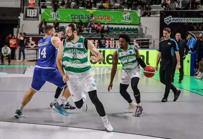 Bursaspor, Anorthosis Famagusta'yı 86-79 Mağlup Etti