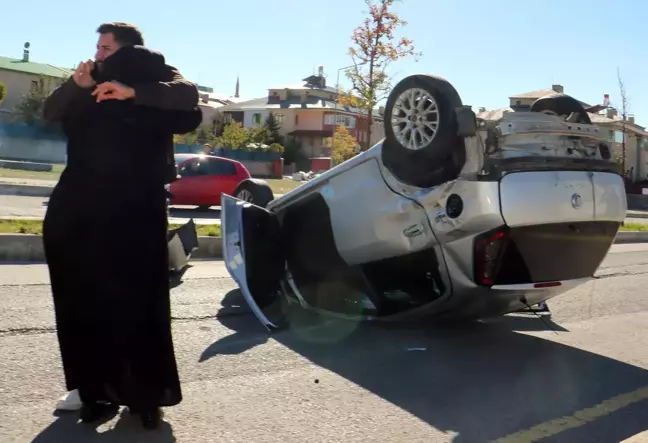 Erzurum'da Trafik Kazası: Kaplan Çifti Yaralandı