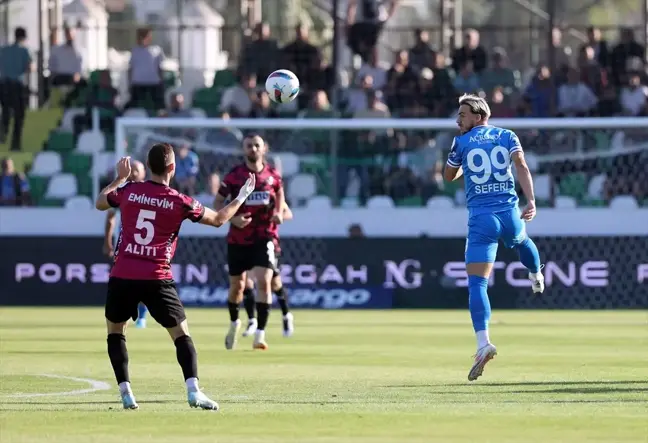 Sipay Bodrum FK ve Corendon Alanyaspor'un İlk Yarı Mücadelesi 0-0 Beraberlikle Sona Erdi