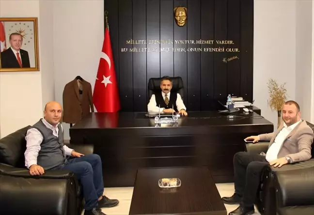 Aktemur'dan Kaymakam Taşçı'ya ziyaret