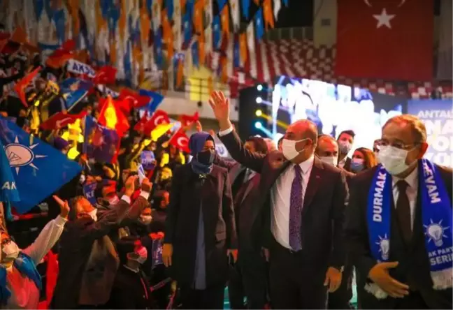 AK Parti Antalya'da kongre coşkusu