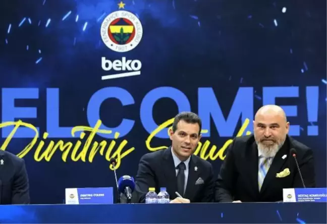 Fenerbahçe Beko'da Dimitris Itoudis için imza töreni düzenlendi
