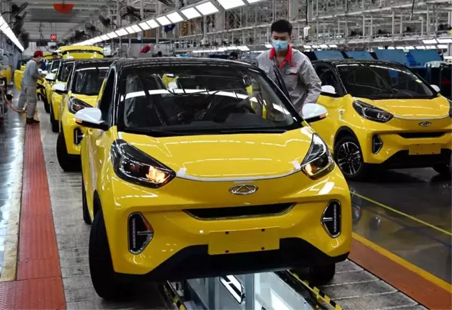 Çin'in Anhui eyaletinde otomobil üretimi arttı