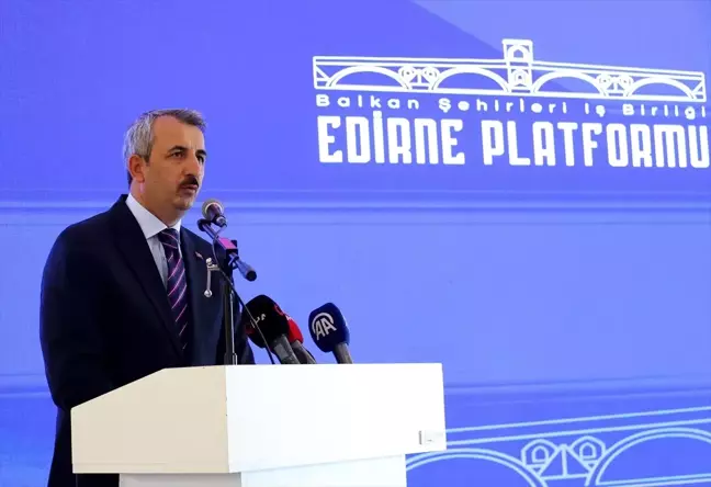 Edirne Valiliği Balkan Şehirleri İş Birliği Edirne Platformu'nda Balkan İş Forumu düzenlendi