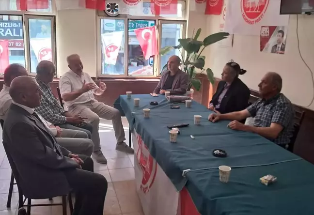 Demokrat Parti Ankara İl Başkanı İrem Taşpınar Beypazarı'nda