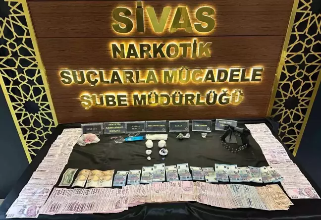 Sivas'ta Uyuşturucu Operasyonu: 3 Tutuklama