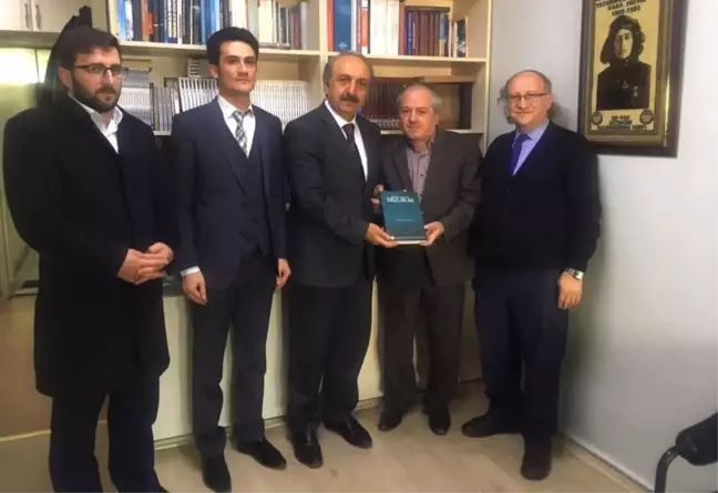 Tyb Erzurum Şubesi'nin Kitap Takdimli Ziyaretleri Devam Ediyor