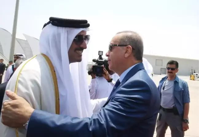 Cumhurbaşkanı Erdoğan Katar'da