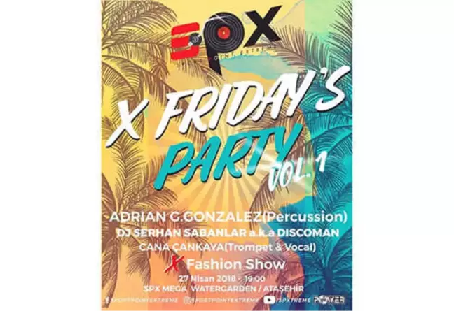X Friday's ile Hem Alışveriş Hem Parti