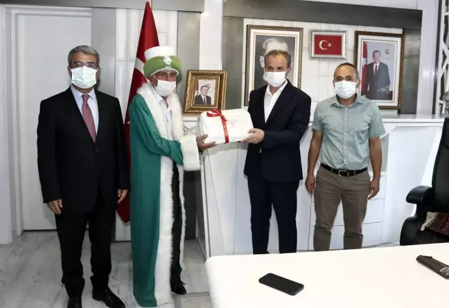 ESNAF ODALARI BAŞKANLARI İLE YILIN AHİSİNDEN, BAŞKANIMIZA ZİYARET