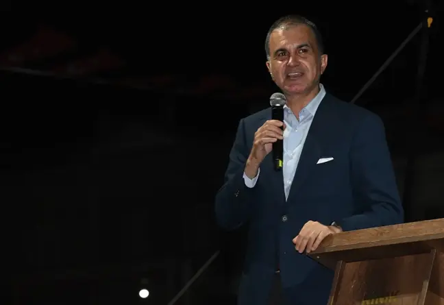AK Parti Sözcüsü Ömer Çelik, İzmir'de konuştu Açıklaması