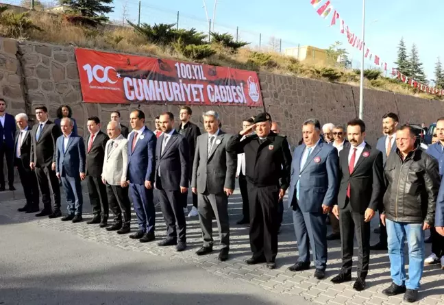 Çankırı'da 100. Yıl Cumhuriyet Caddesi açıldı