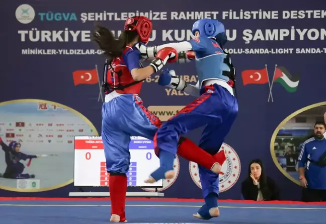 Yalova'da düzenlenen Türkiye Wushu Kung Fu Şampiyonası başladı