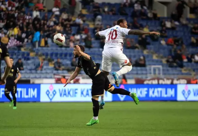 Hatayspor ile MKE Ankaragücü arasındaki maç golsüz sona erdi