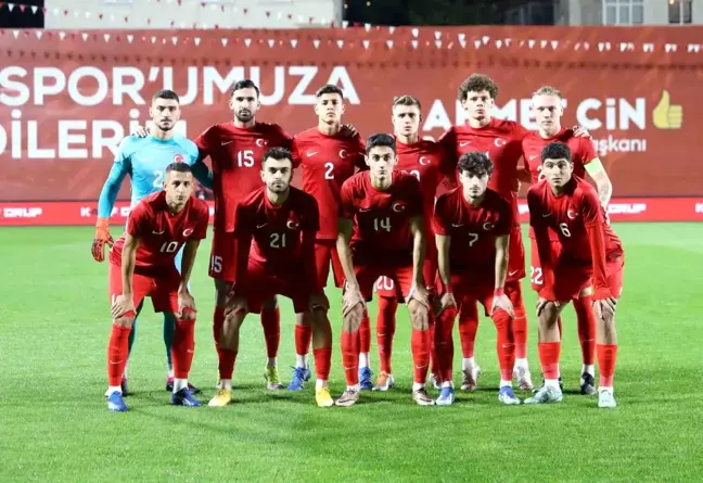 Ümit Milli Takımın 2025 UEFA Avrupa U21 Şampiyonası grup eleme maçları aday kadrosu açıklandı