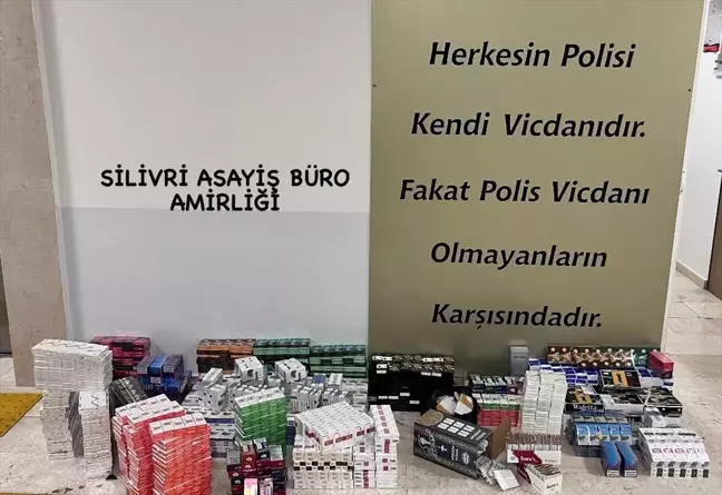 Silivri'de Uyuşturucu ve Kaçak Sigara Operasyonu: 6 Tutuklama