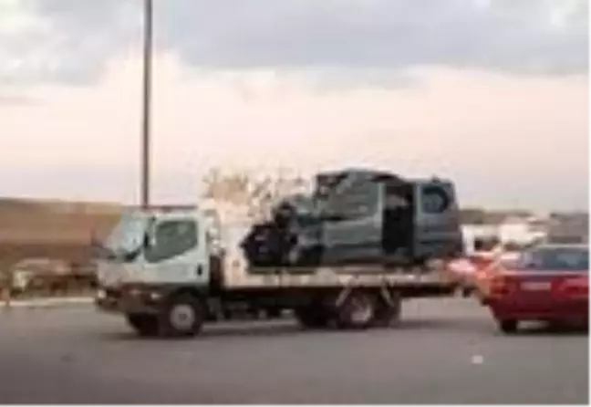 Erzurum'da 2 kişinin yaralandığı kazanın yeni görüntüleri ortaya çıktı