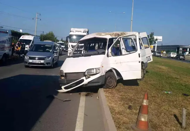 Samsun 3. sayfa: Samsun'da trafik kazası: 5 yaralı