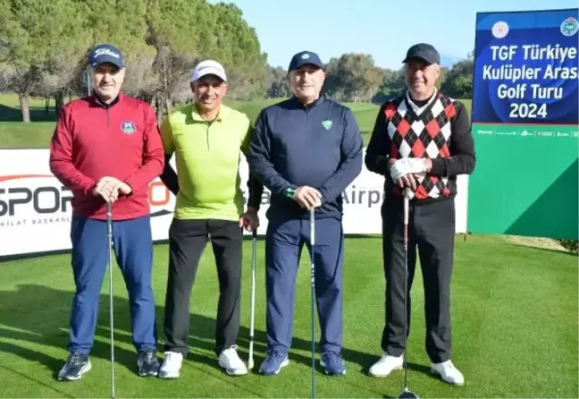 Türkiye Kulüpler Arası Golf Turu Antalya'da Başladı