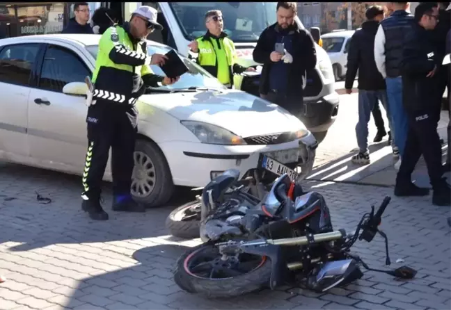 Tavşanlı'da Trafik Kazası: Bir Yaralı