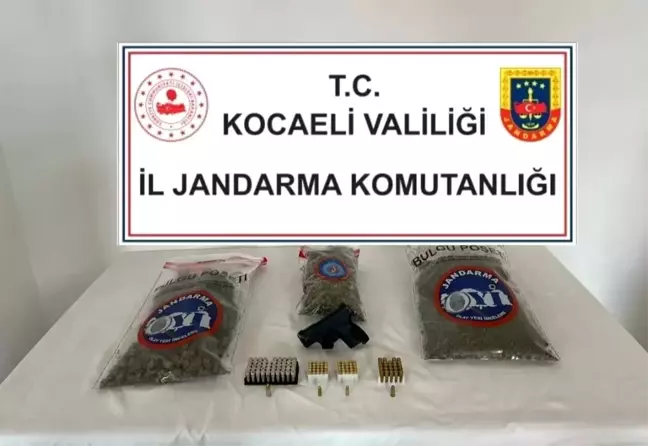 Kocaeli'de Uyuşturucu Operasyonu: 1,5 Kilogram Skunk ve Tabanca Ele Geçirildi