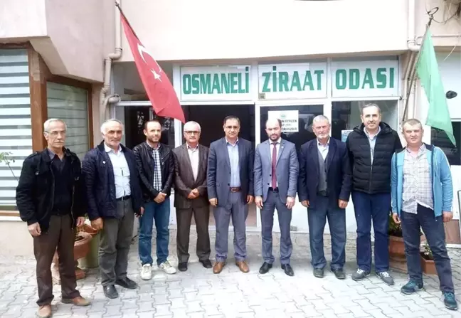Kaymakam Yavuz'dan Ziraat Odasına Ziyaret