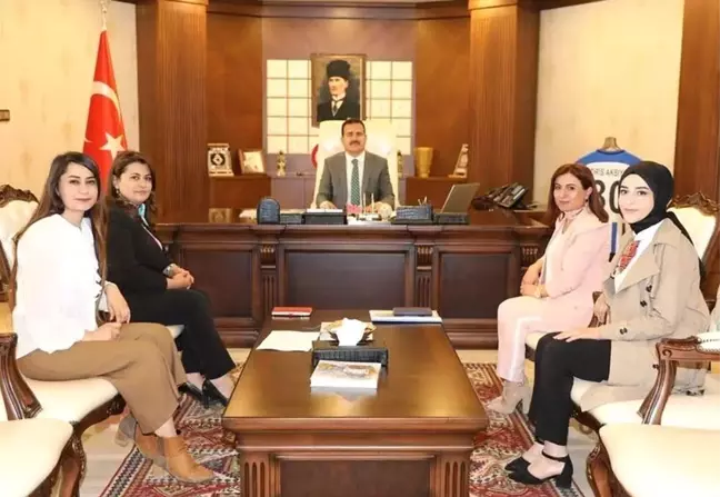 Dernek başkanlarından Vali Akbıyık'a ziyaret