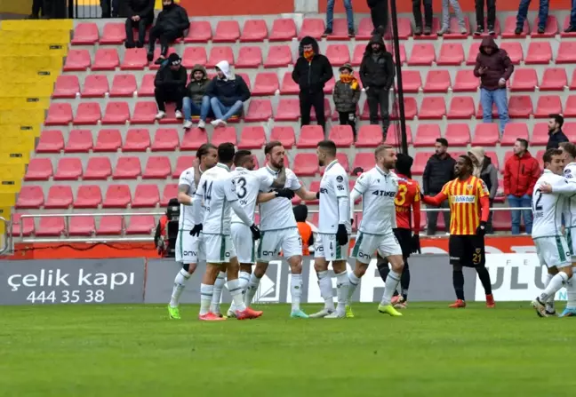 Spor Toto Süper Lig: Kayserispor: 2 Konyaspor: 3 (Maç sonucu)