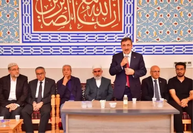 Cevdet Yılmaz ve Mehmet Şimşek, Kutbettin Arzu'nun taziyesine katıldı