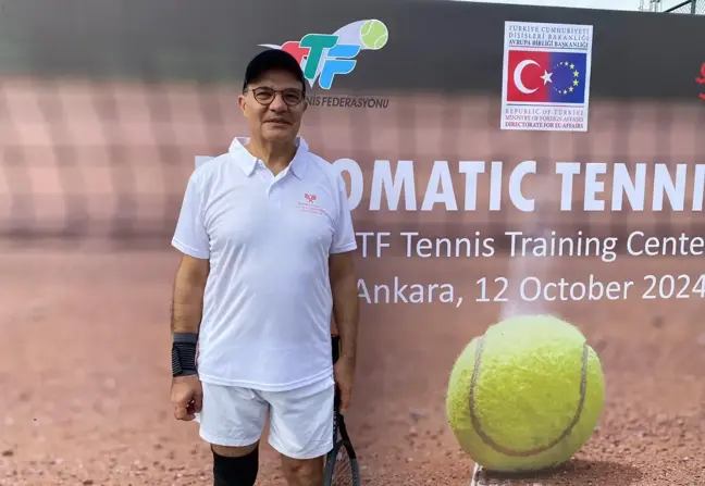 Ankara'da Diplomatik Tenis Günü Turnuvası Düzenlendi