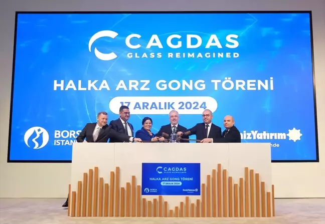 Borsa İstanbul'da Çağdaş Cam Gong Töreni Gerçekleştirildi